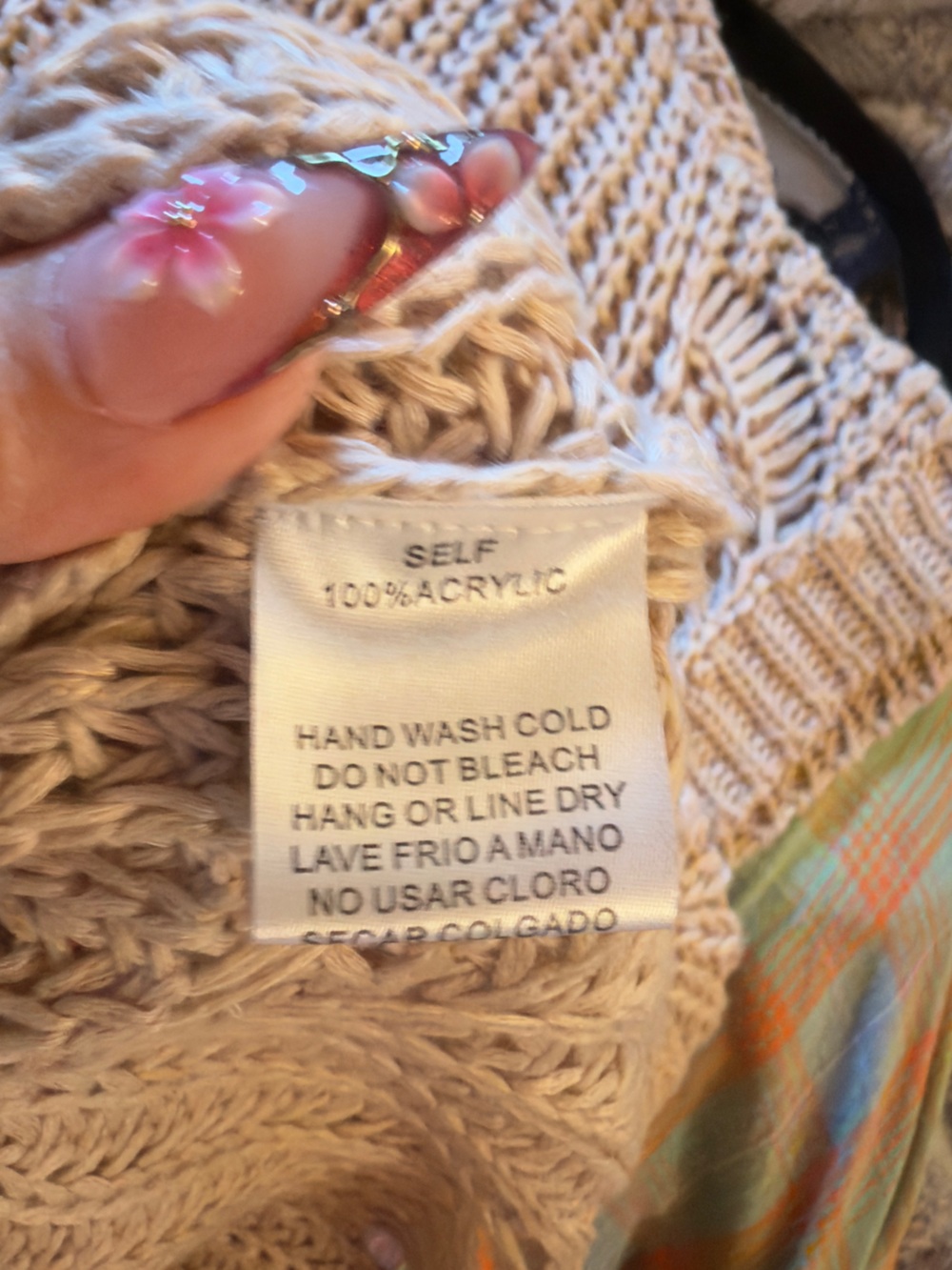 Easel Open-Knit Women’s Sweater - Picture 4 of 5